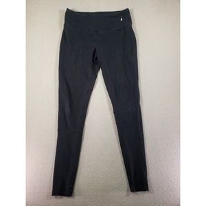 Teez Her Leggings Womens Medium Black Pull On Activewear Running Jogging Yoga